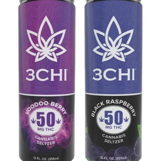 Delta 9 THC Seltzers – Sugar Free – 50mg