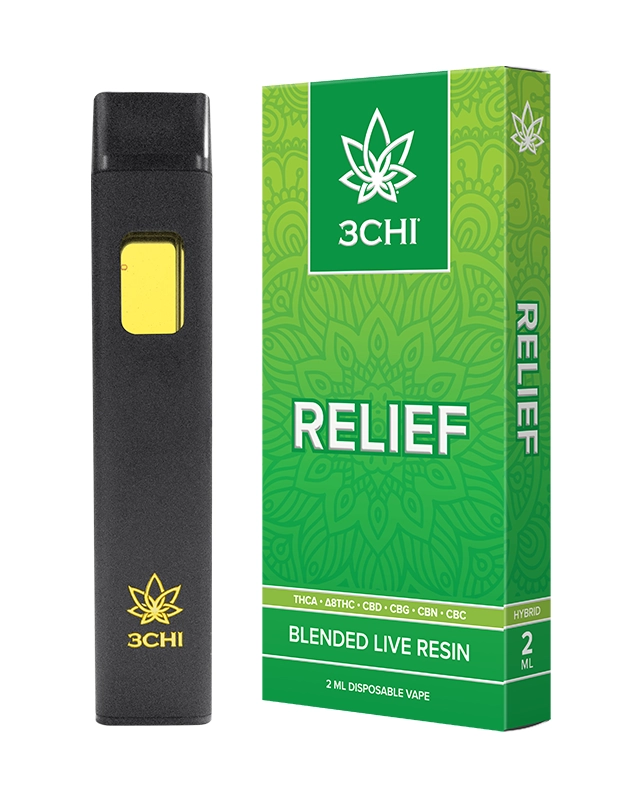 3CHI Vibes – Relief 2mL Disposable Vape