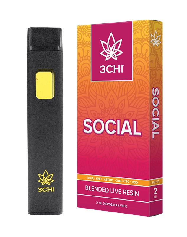 3CHI Vibes – Social 2mL Disposable Vape